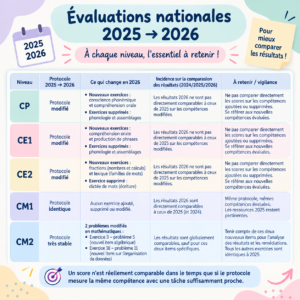 Outils d'analyse des évaluations nationales
