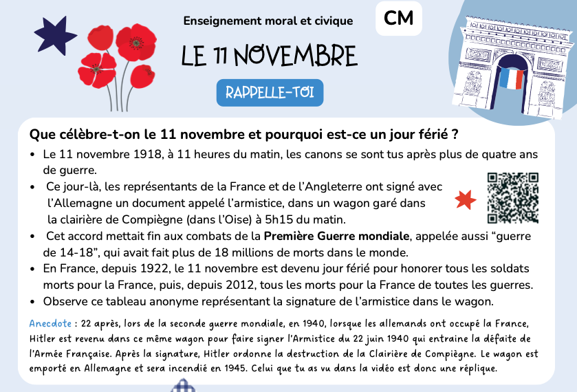 Le 11 novembre