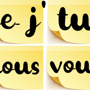 Affichage conjugaison avec régularités
