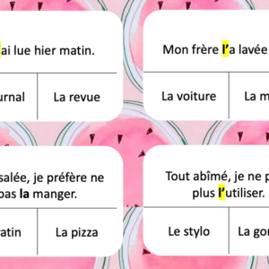 Devinettes orthographiques série 1