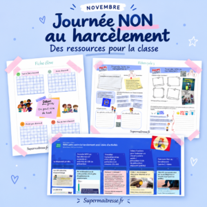 Fiches cycle 3 non au harcèlement